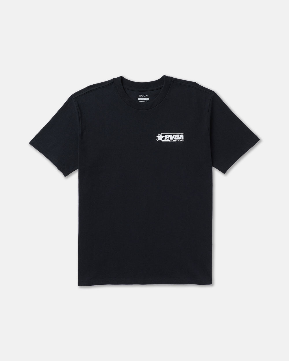 Spangled Short Sleeve Tee - Black | RVCA online