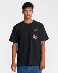 Hot Dice Short Sleeve Pocket Tee - Black | RVCA outlet