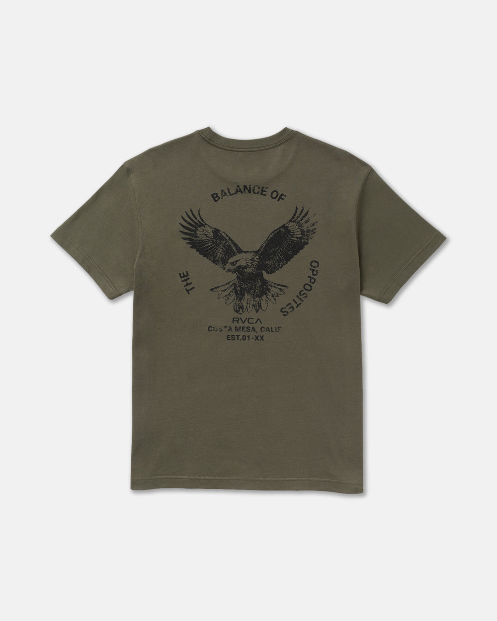 Soaring Short Sleeve Tee - Fatigue | RVCA on sale