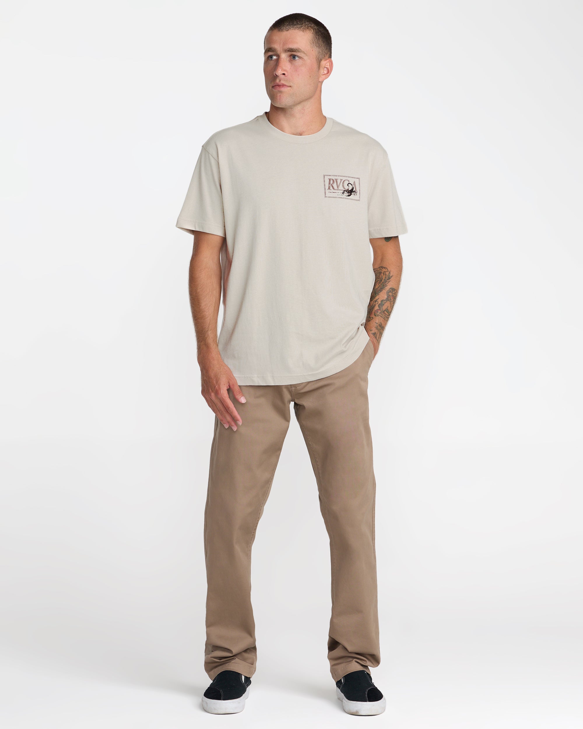 Poison Tour Short Sleeve Tee - Ceramic | RVCA near me