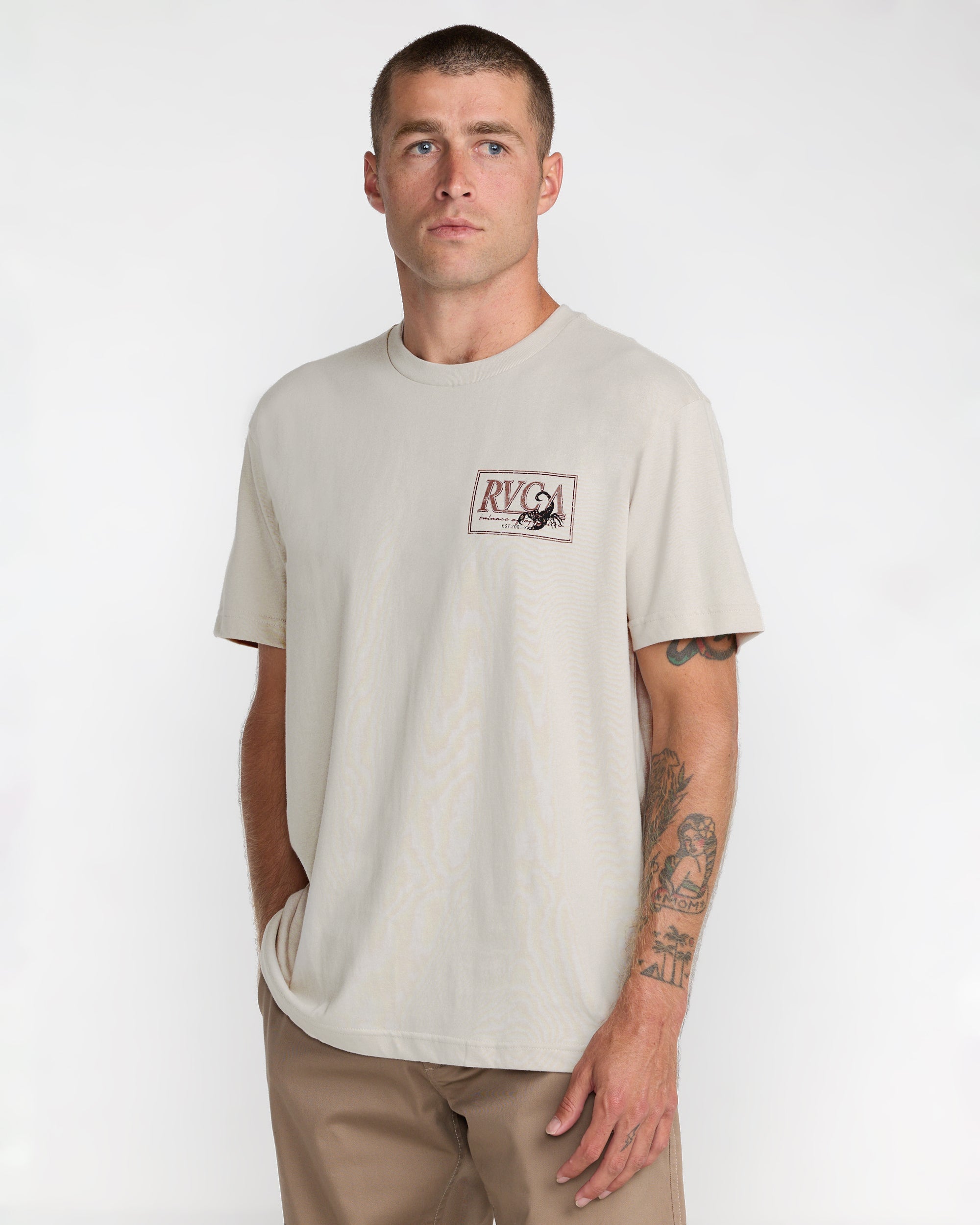 Poison Tour Short Sleeve Tee - Ceramic | RVCA near me