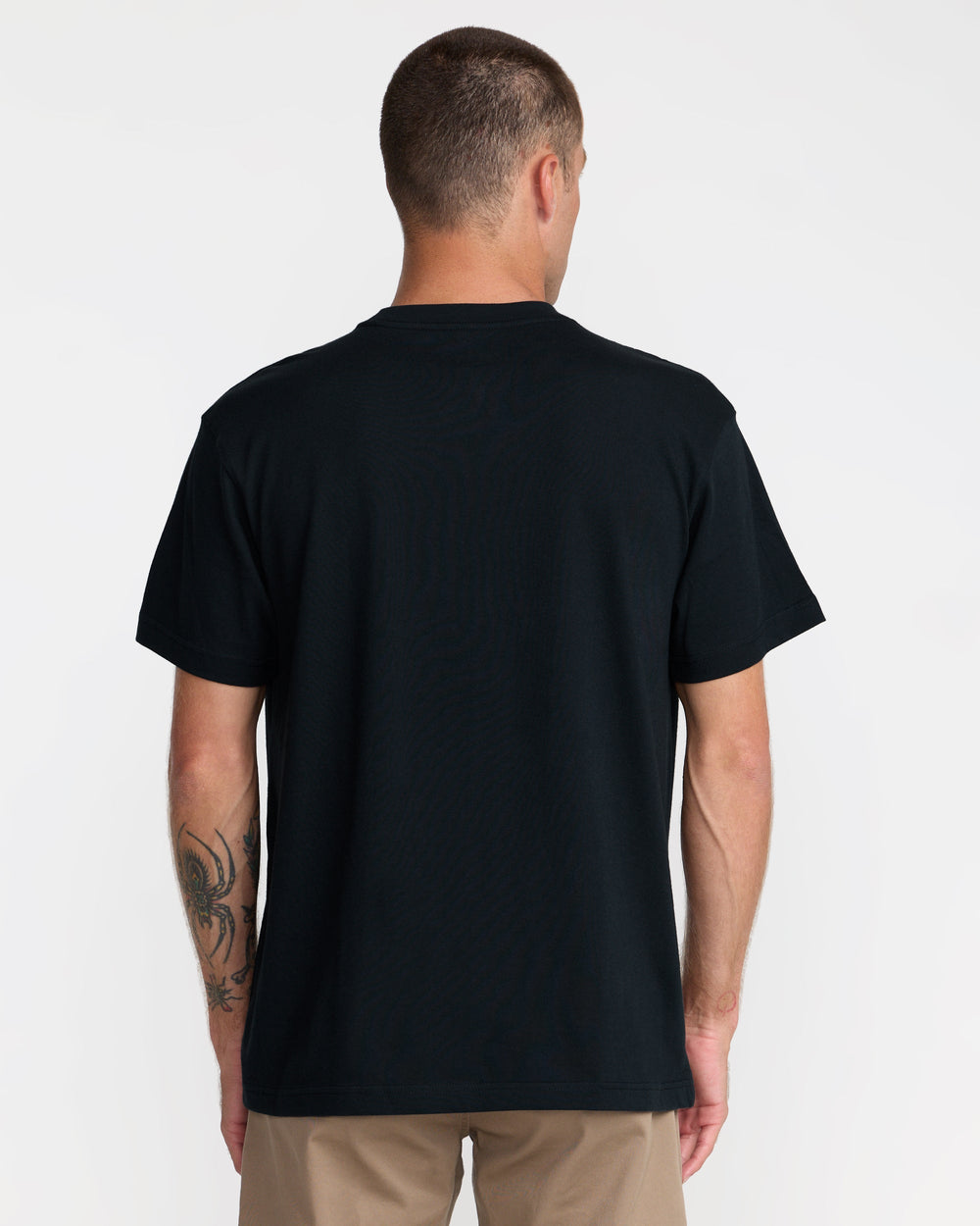 Small RVCA Icons Short Sleeve Tee - Black | RVCA for sale