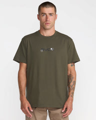 Small RVCA Icons Short Sleeve Tee - Fatigue | RVCA outlet