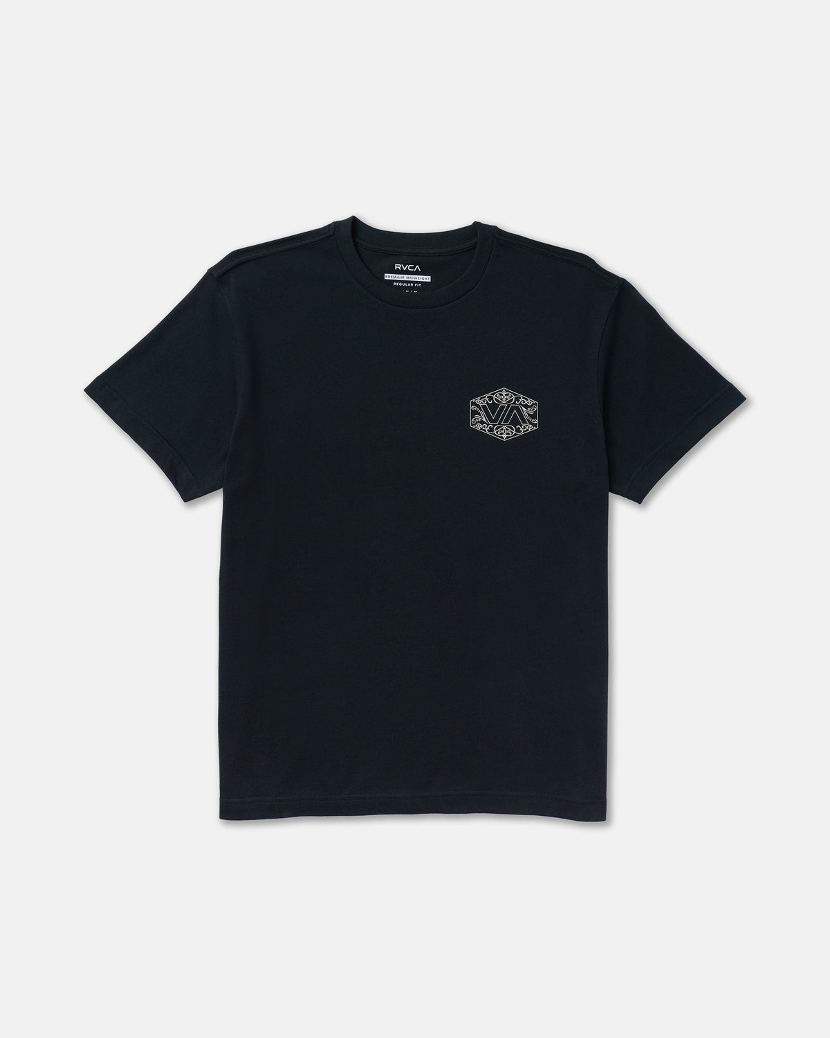 Hex Filigre Short Sleeve Tee - Black | RVCA sale