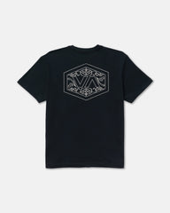 Hex Filigre Short Sleeve Tee - Black | RVCA sale
