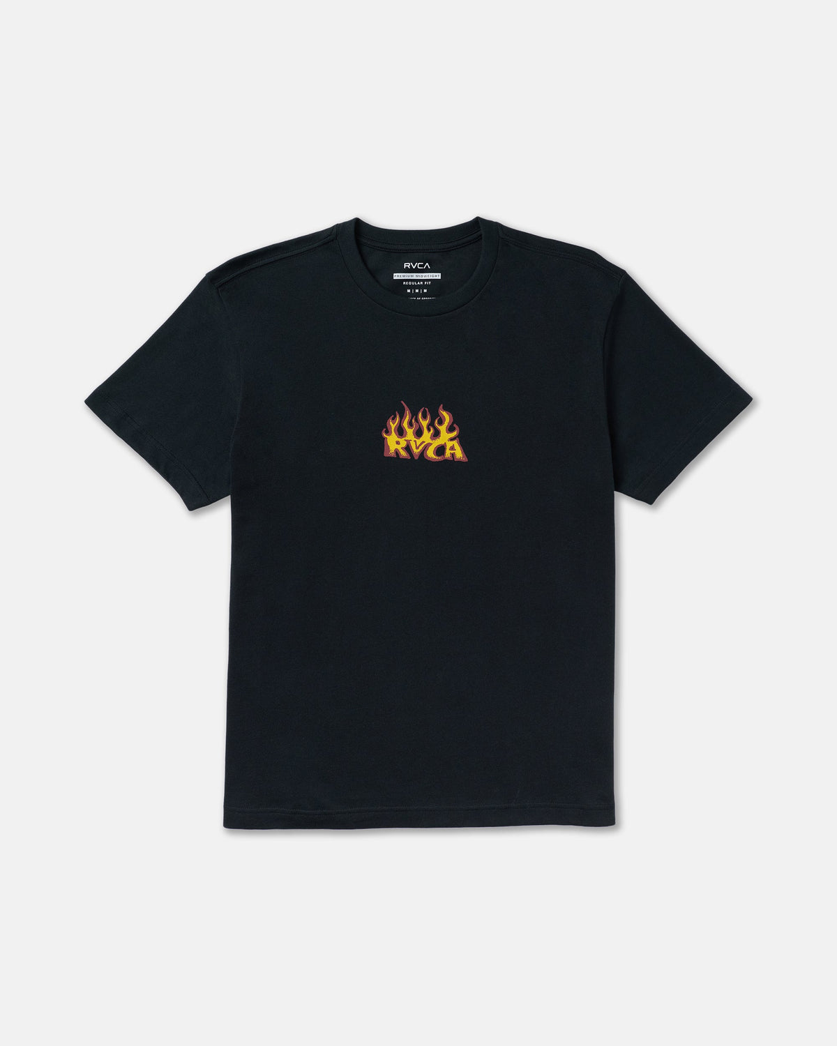 Spanky Fuego Short Sleeve Tee - Black | RVCA outlet