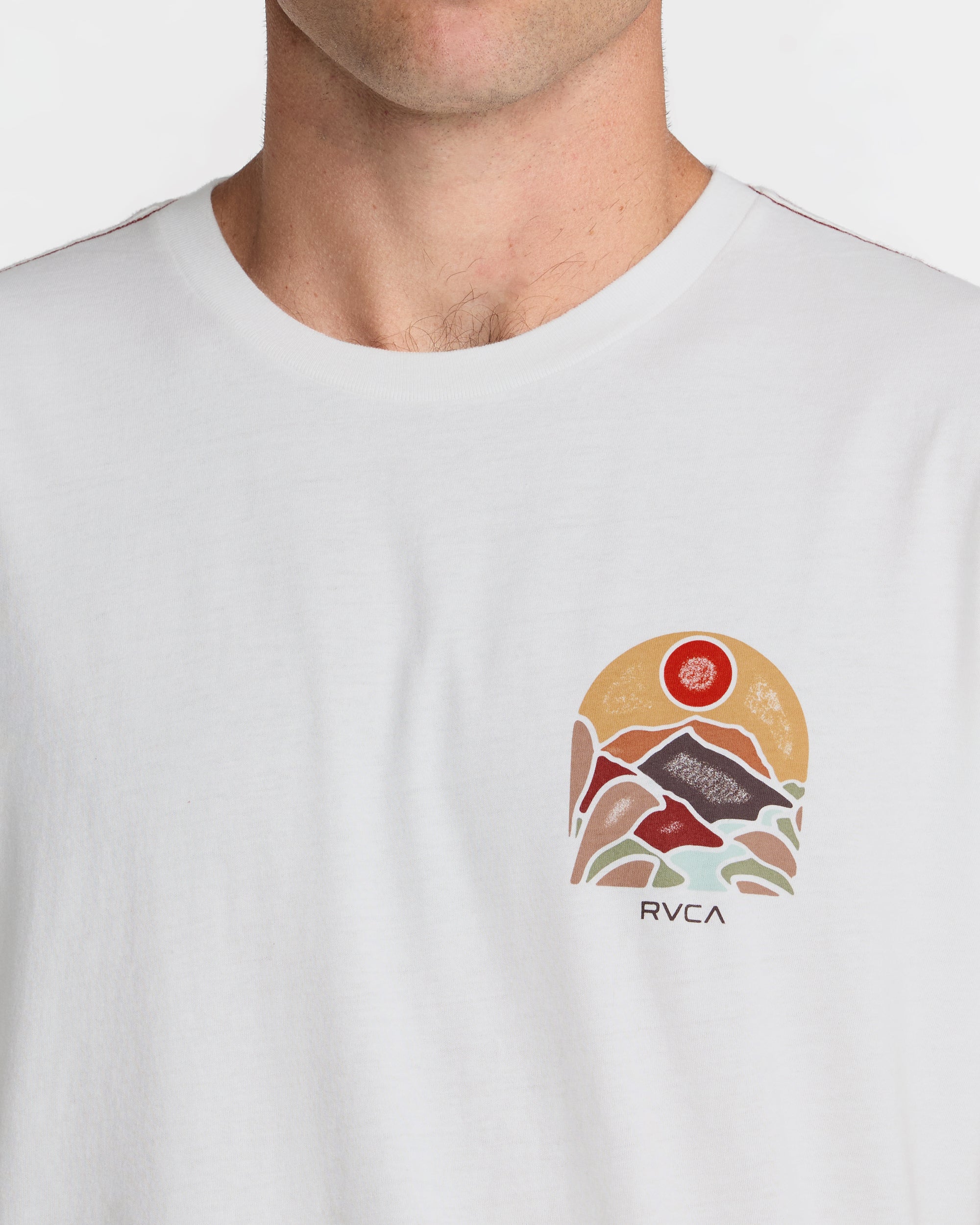River Run Short Sleeve Tee - Antique White | RVCA near me