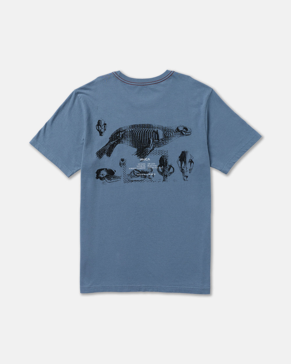 Endo Bones Short Sleeve Tee - Vintage Navy | RVCA US