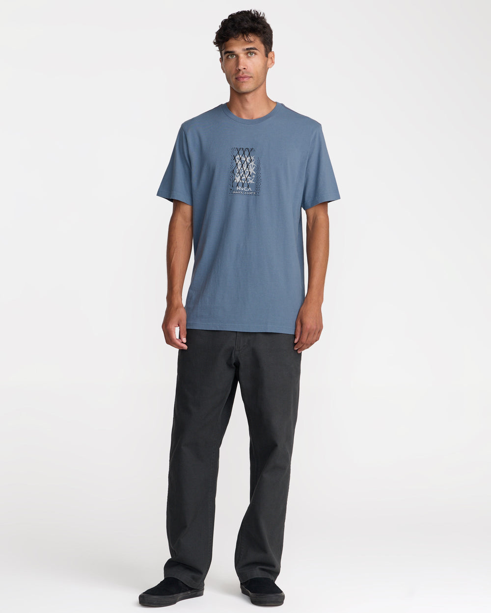 Endo Bones Short Sleeve Tee - Vintage Navy | RVCA US