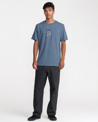 Endo Bones Short Sleeve Tee - Vintage Navy | RVCA US