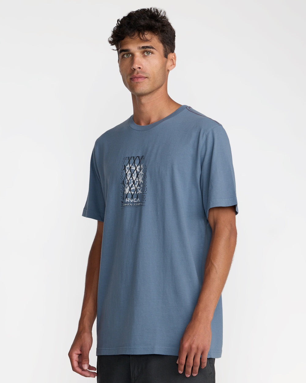 Endo Bones Short Sleeve Tee - Vintage Navy | RVCA US