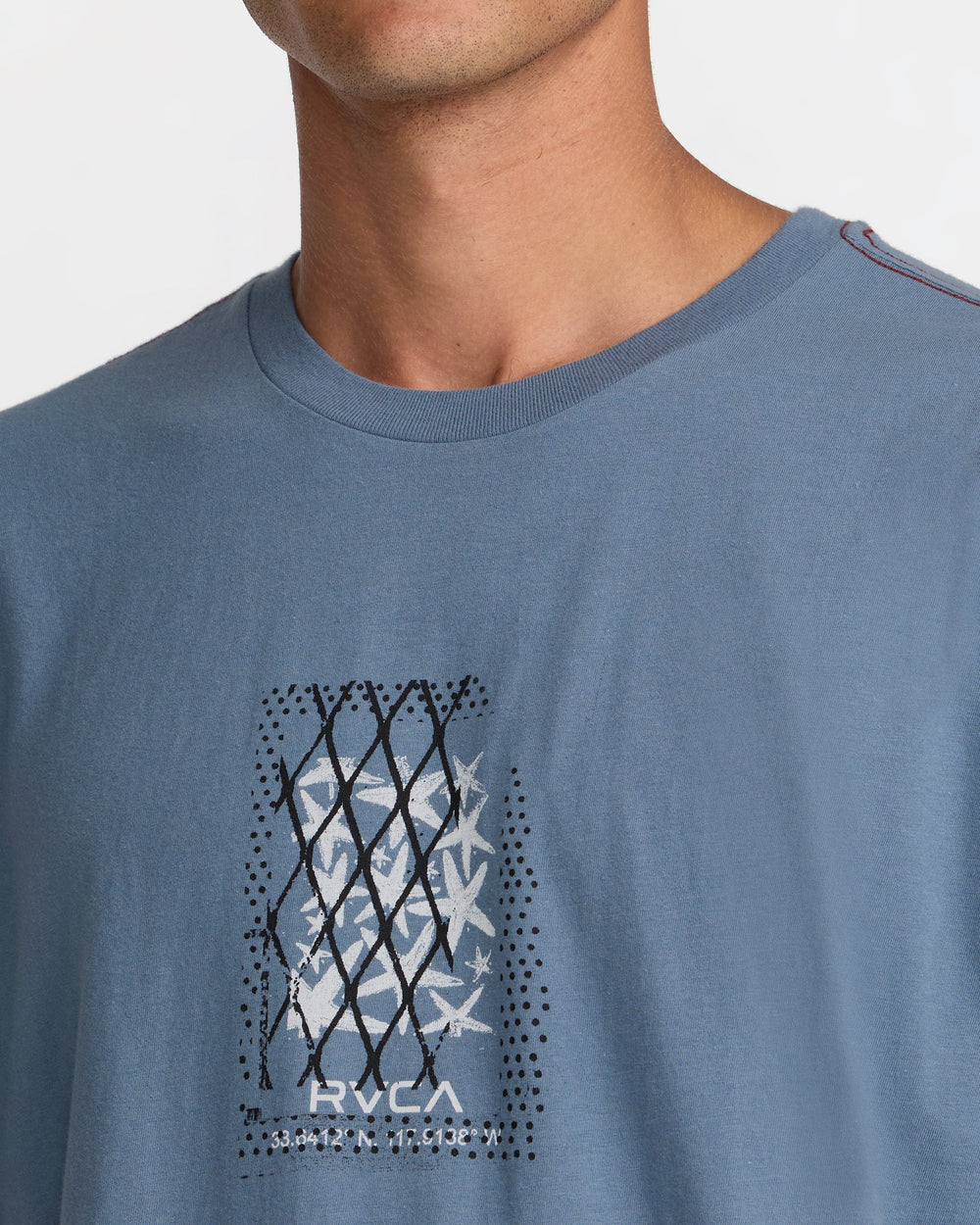 Endo Bones Short Sleeve Tee - Vintage Navy | RVCA US