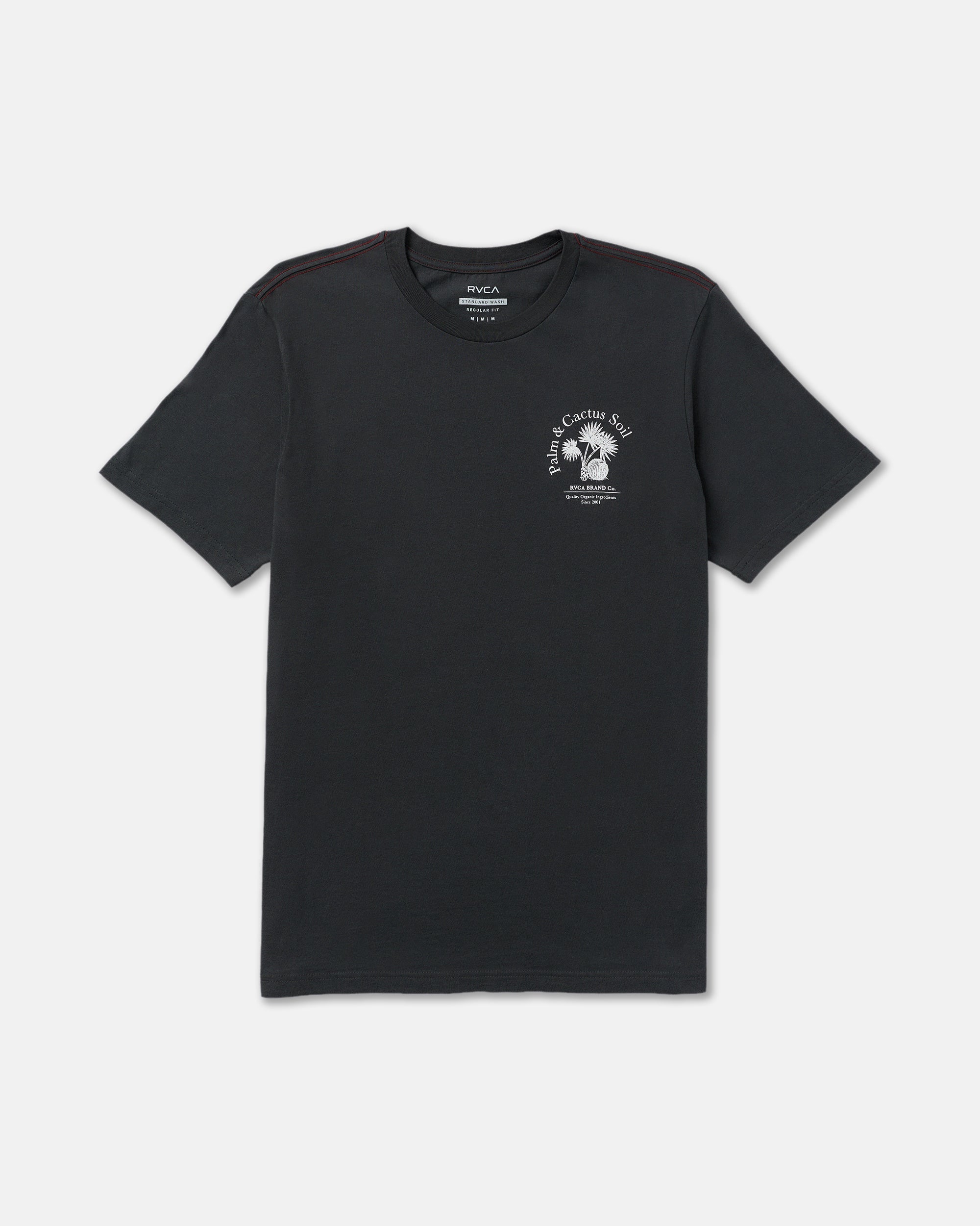 Soil Co Short Sleeve Tee - Pirate Black | RVCA outlet