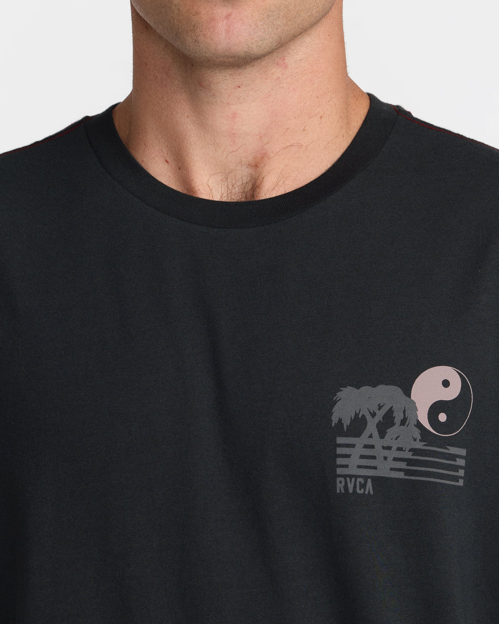 Balance Horizon Short Sleeve Tee - Pirate Black | RVCA outlet