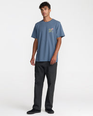 Balance Horizon Short Sleeve - Vintage Navy | RVCA sale