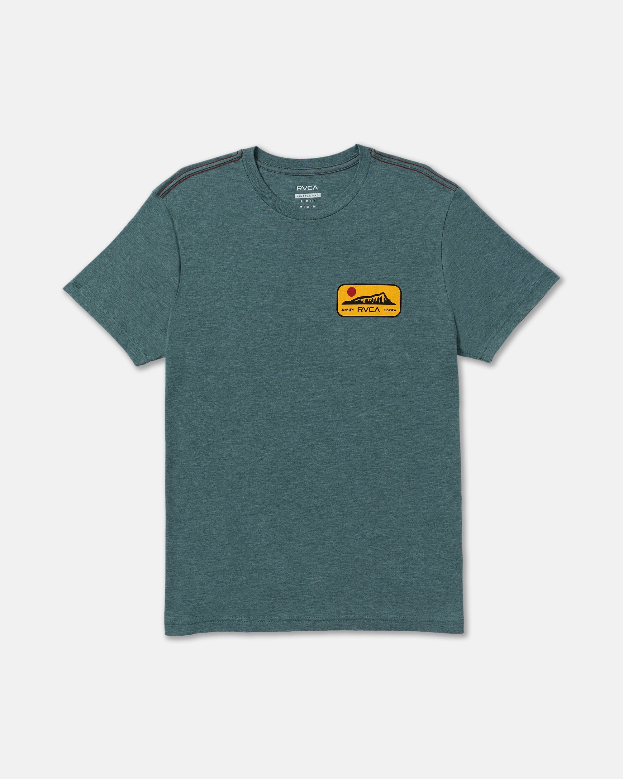 Island Time Short Sleeve Tee - Balsam Green | RVCA sale