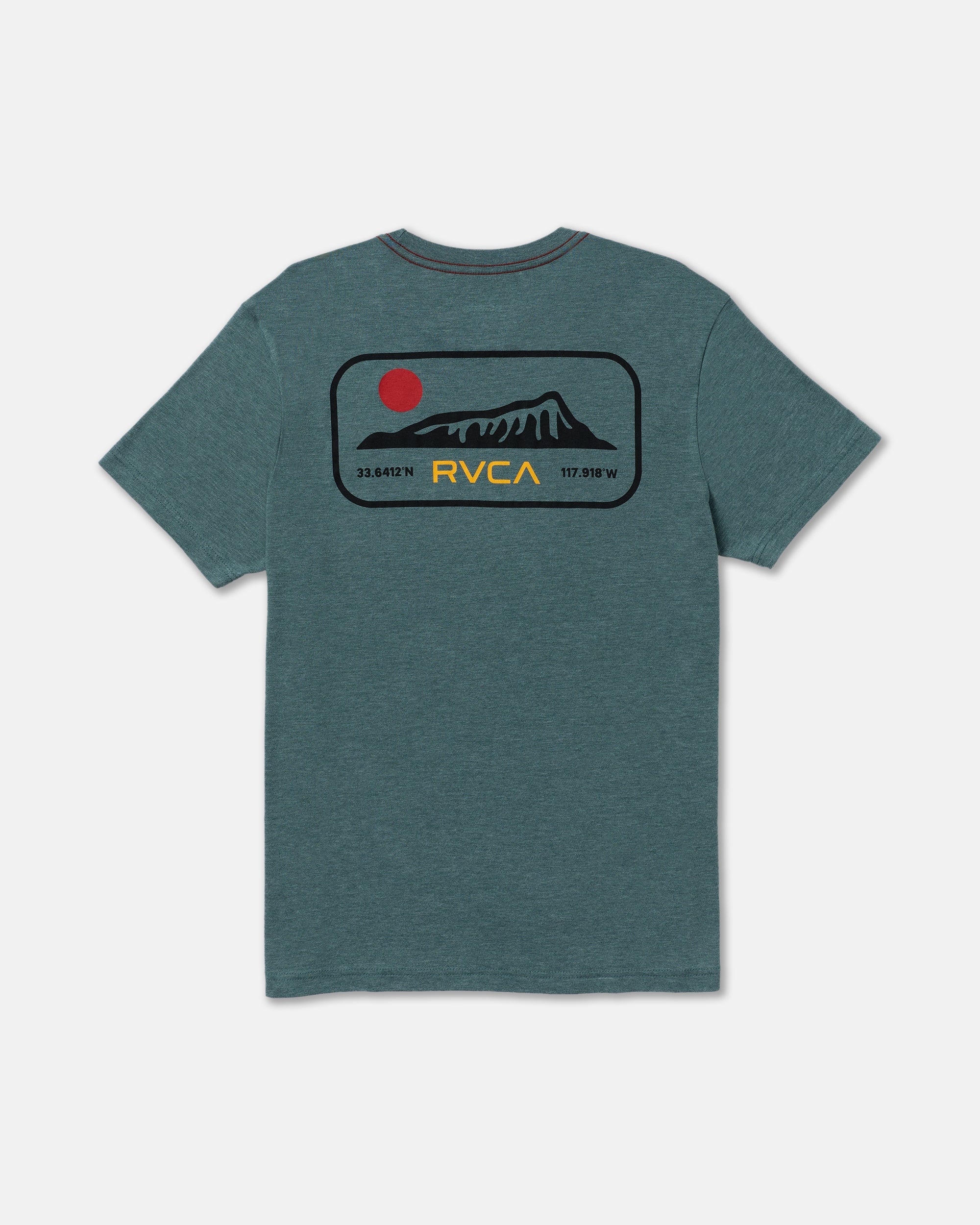Island Time Short Sleeve Tee - Balsam Green | RVCA sale