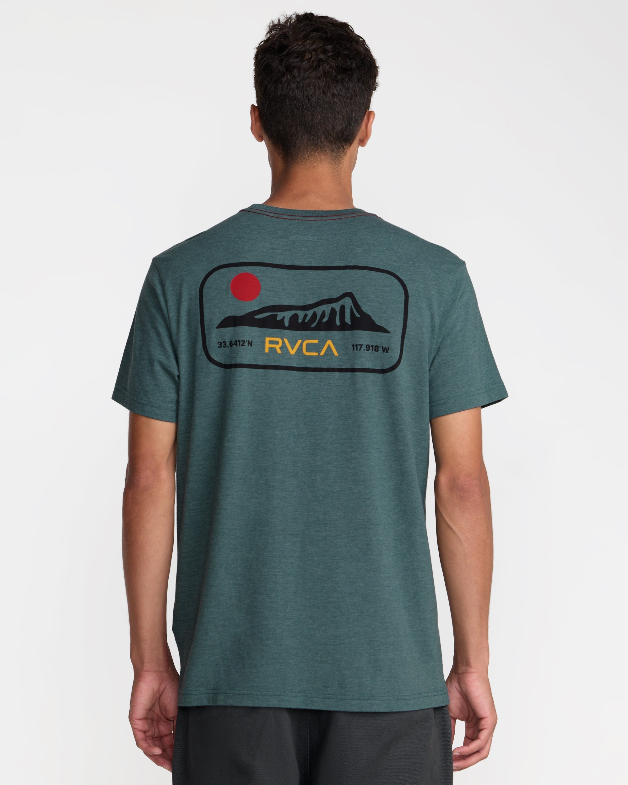 Island Time Short Sleeve Tee - Balsam Green | RVCA sale