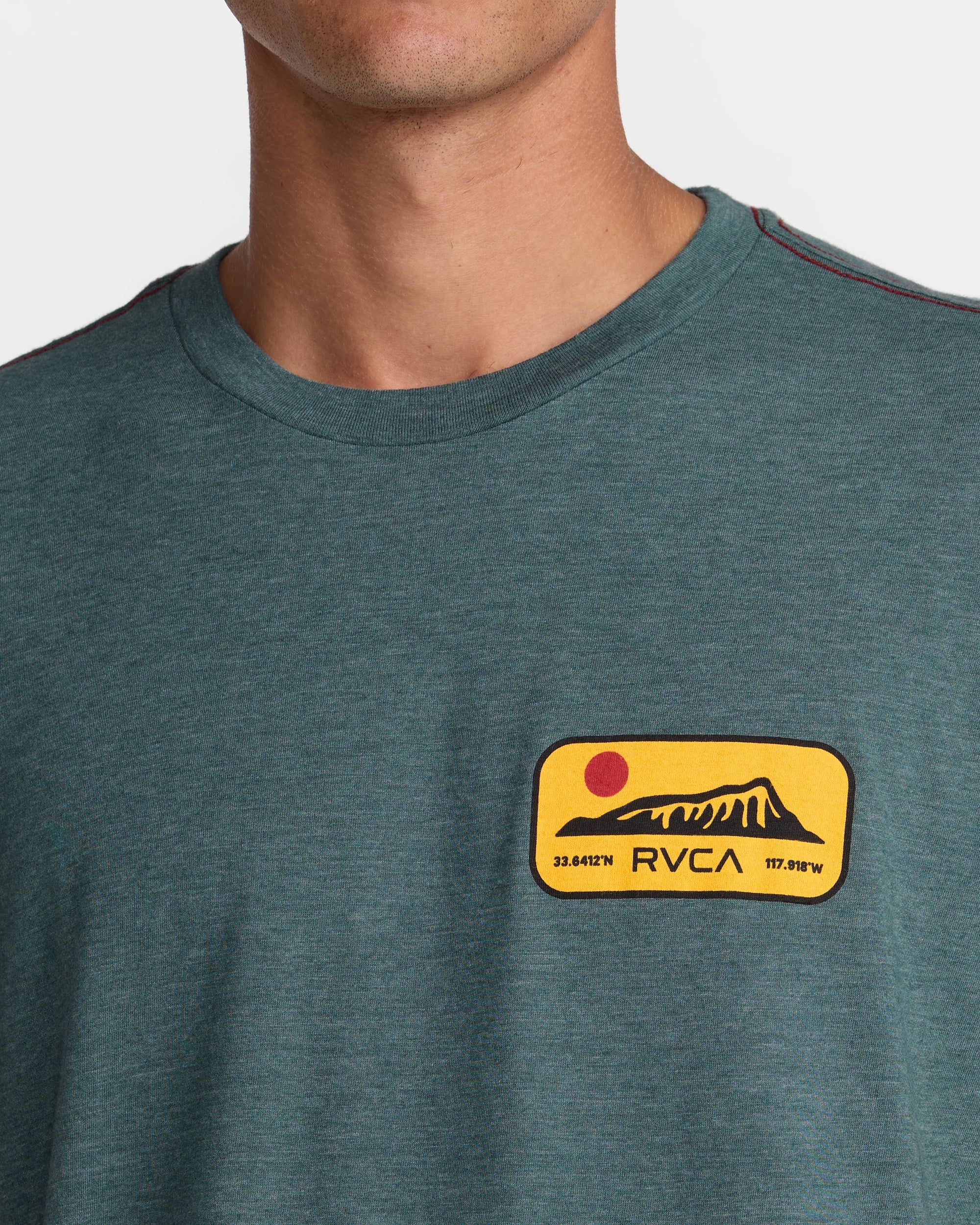 Island Time Short Sleeve Tee - Balsam Green | RVCA sale