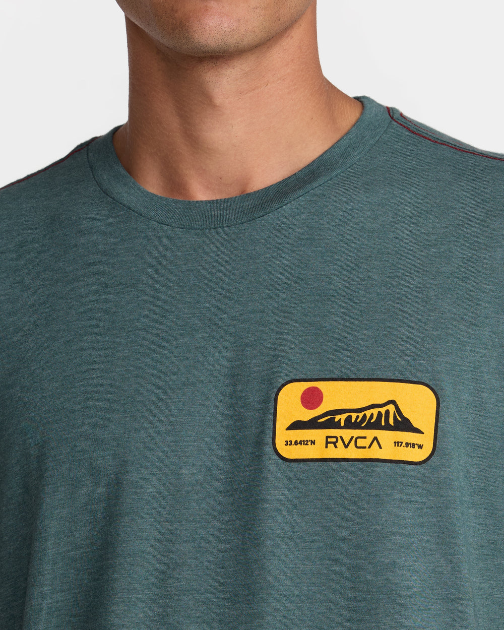 Island Time Short Sleeve Tee - Balsam Green | RVCA sale