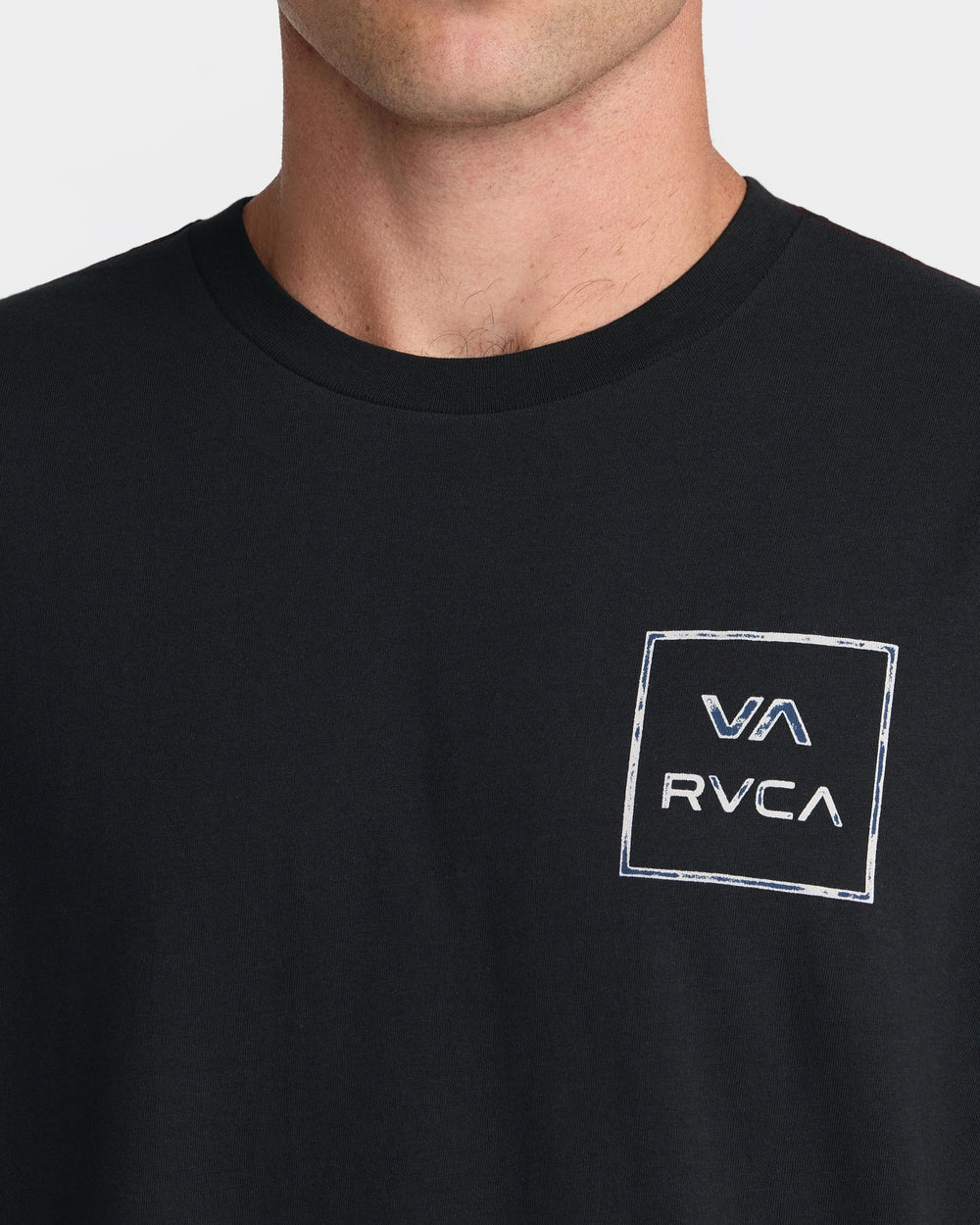VA All The Way Short Sleeve Tee - Pirate Black | RVCA for sale