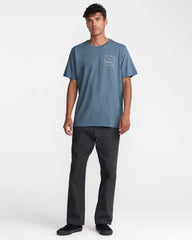 VA All The Way Short Sleeve Tee - Vintage Navy | RVCA US