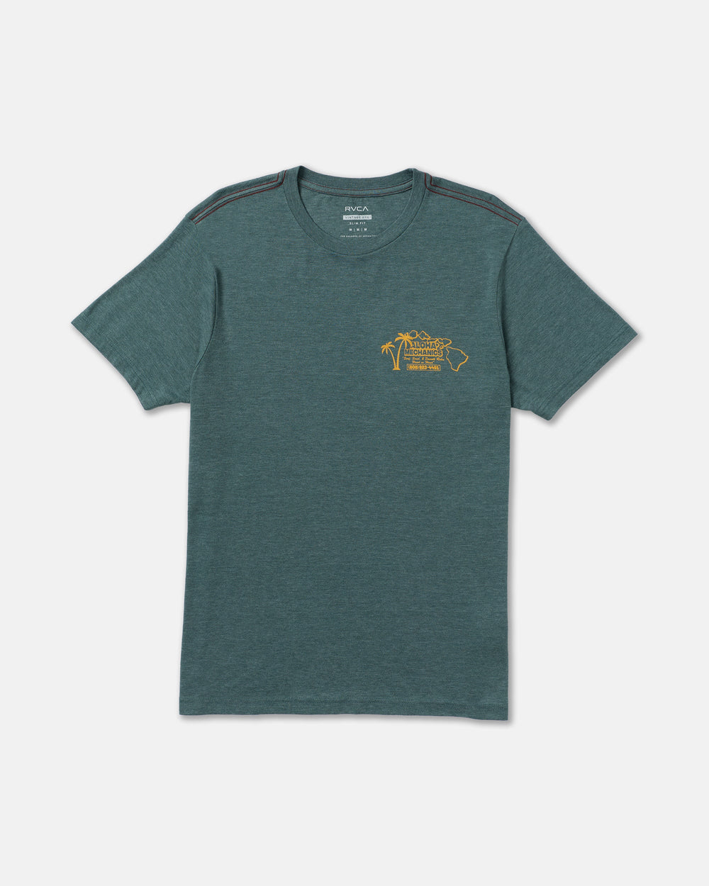 Aloha Mechanics Short Sleeve Tee - Balsam Green | RVCA online