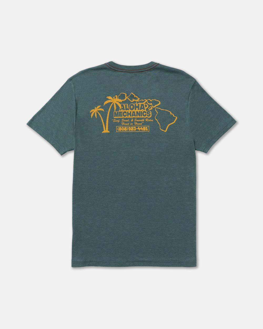 Aloha Mechanics Short Sleeve Tee - Balsam Green | RVCA online
