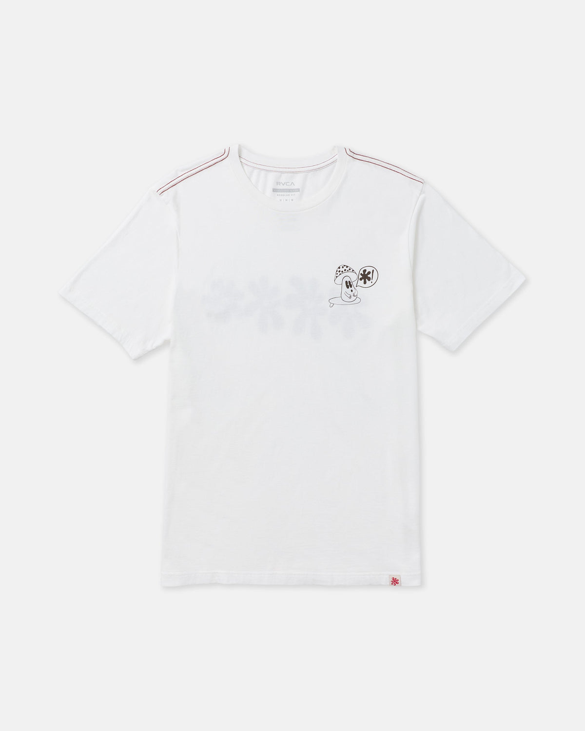 Bryce Bloom Short Sleeve Tee - Antique White | RVCA online