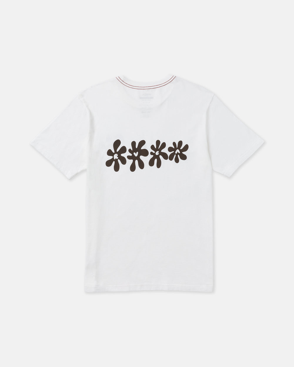 Bryce Bloom Short Sleeve Tee - Antique White | RVCA online