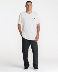 Bryce Bloom Short Sleeve Tee - Antique White | RVCA online