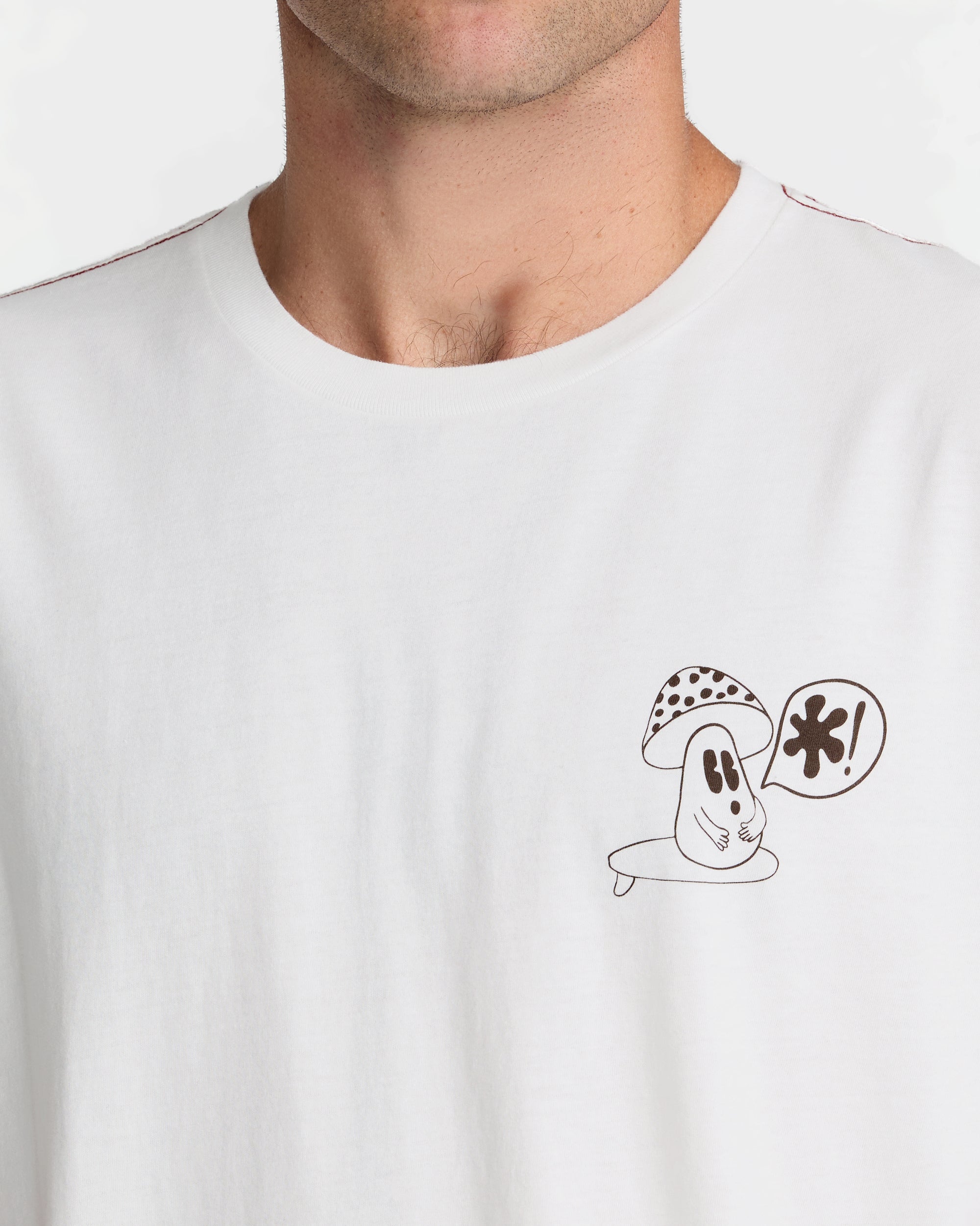 Bryce Bloom Short Sleeve Tee - Antique White | RVCA online