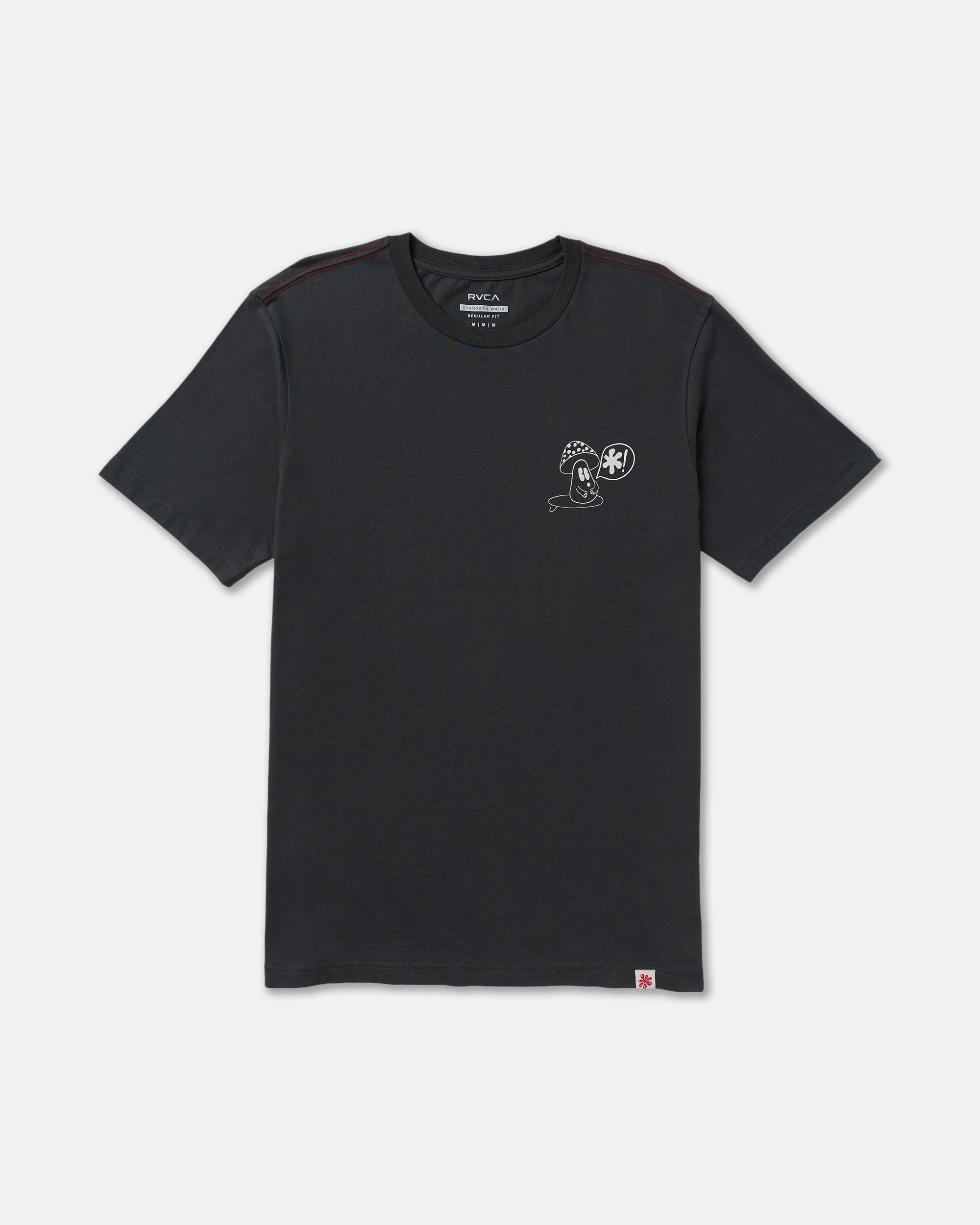 Bryce Bloom Short Sleeve Tee - Pirate Black | RVCA discount