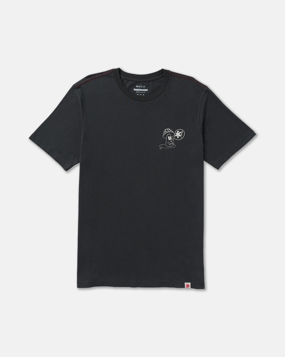 Bryce Bloom Short Sleeve Tee - Pirate Black | RVCA discount