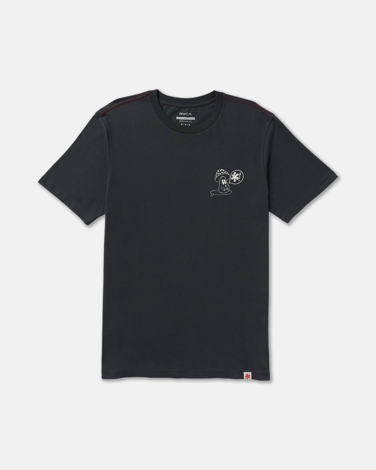 Bryce Bloom Short Sleeve Tee - Pirate Black | RVCA discount