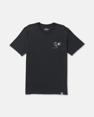 Bryce Bloom Short Sleeve Tee - Pirate Black | RVCA discount