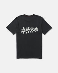 Bryce Bloom Short Sleeve Tee - Pirate Black | RVCA discount
