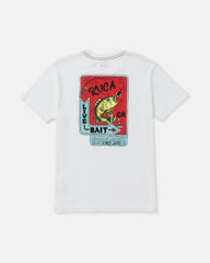Live Bait Short Sleeve Tee - Antique White | RVCA sale