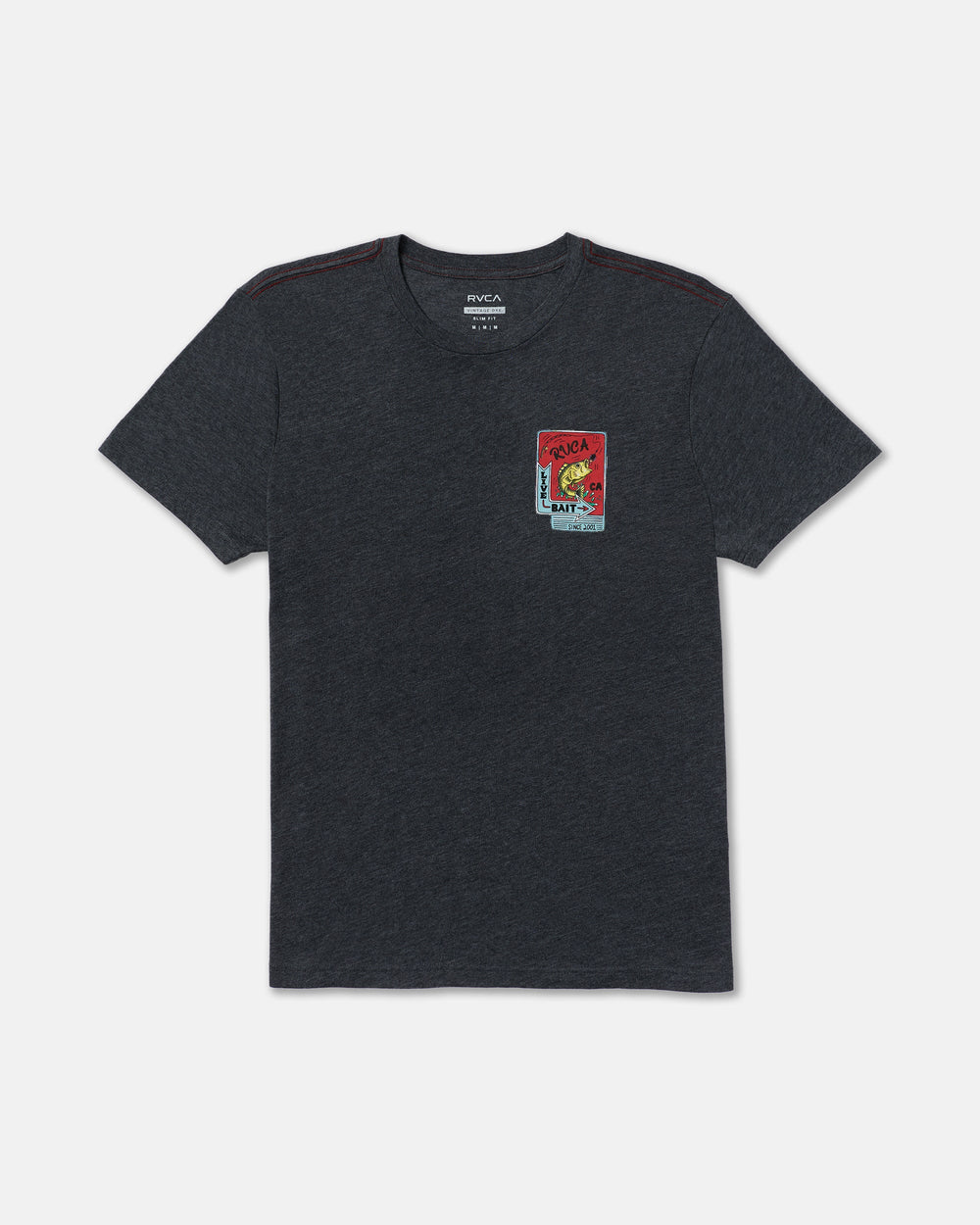 Live Bait Short Sleeve Tee - Black | RVCA near me