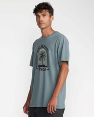 Hawaii Headstone Short Sleeve Tee - Lead | RVCA online