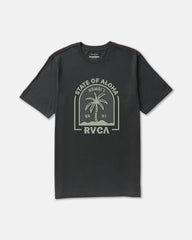 Hawaii Headstone Short Sleeve Tee - Pirate Black | RVCA discount