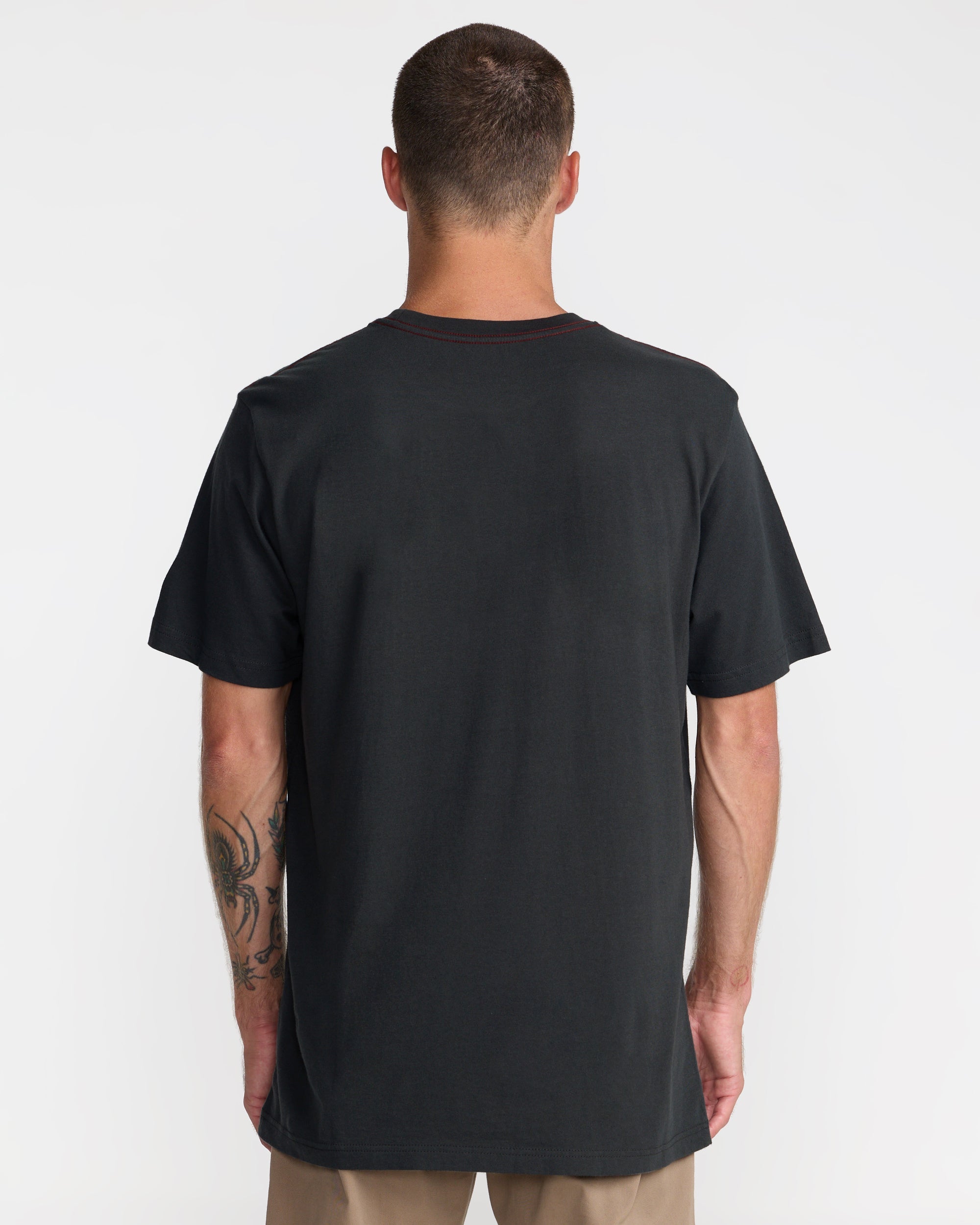 Hawaii Headstone Short Sleeve Tee - Pirate Black | RVCA discount