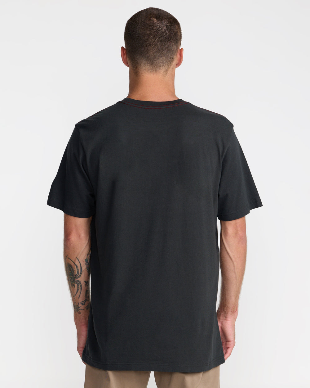 Hawaii Headstone Short Sleeve Tee - Pirate Black | RVCA discount