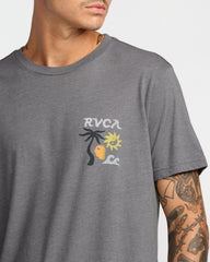 Deep Think Short Sleeve Tee - Smoke | RVCA online