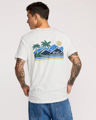Palm Trail Short Sleeve Tee - Antique White | RVCA near me