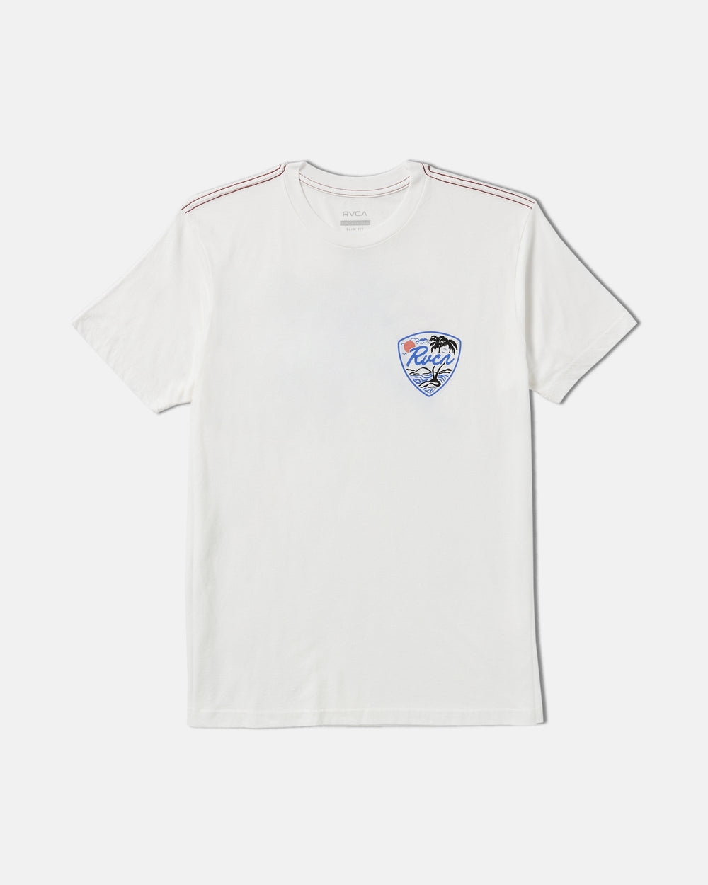Currents Short Sleeve Tee - Antique White | RVCA online