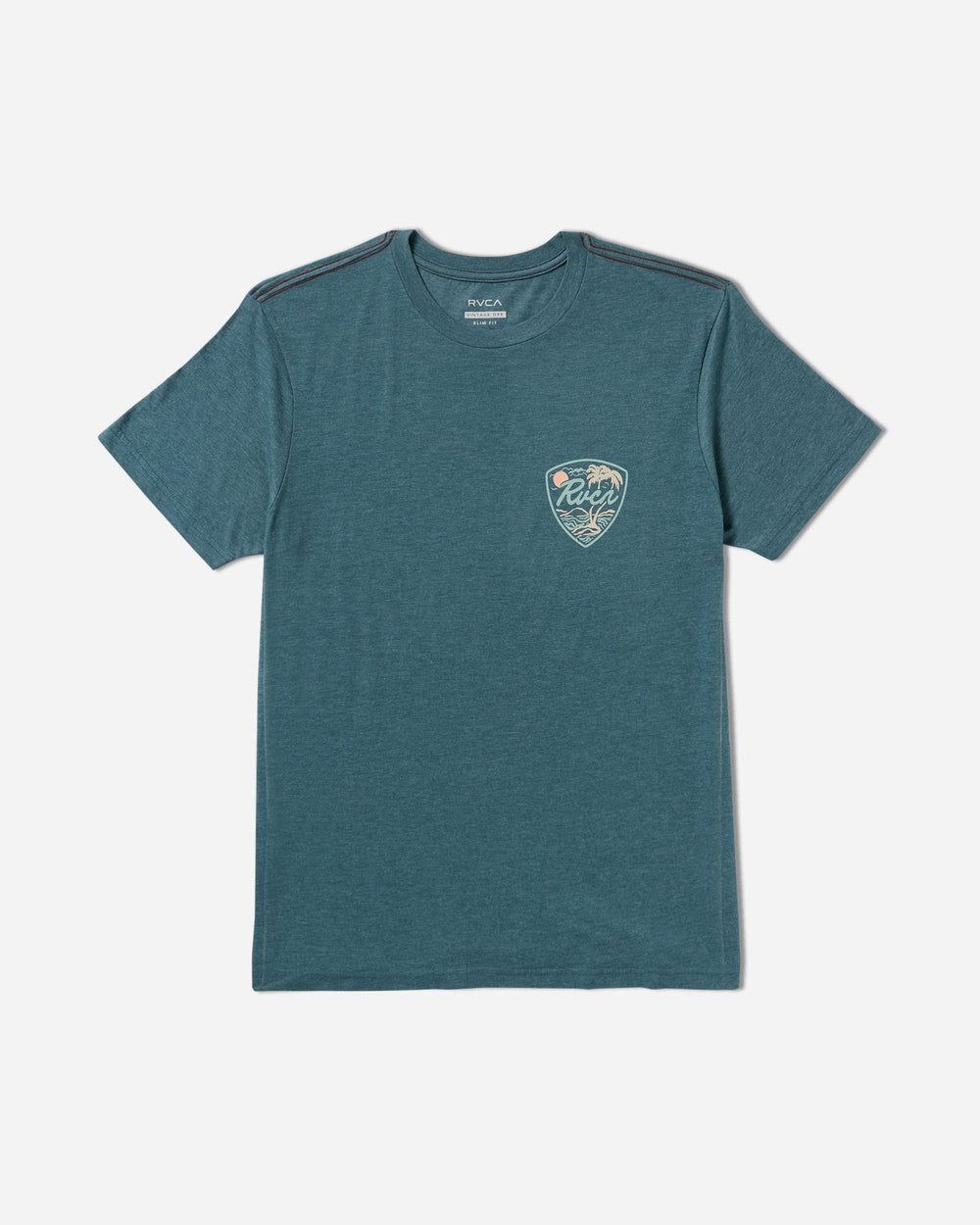 Currents Short Sleeve Tee - Duck Blue | RVCA near me