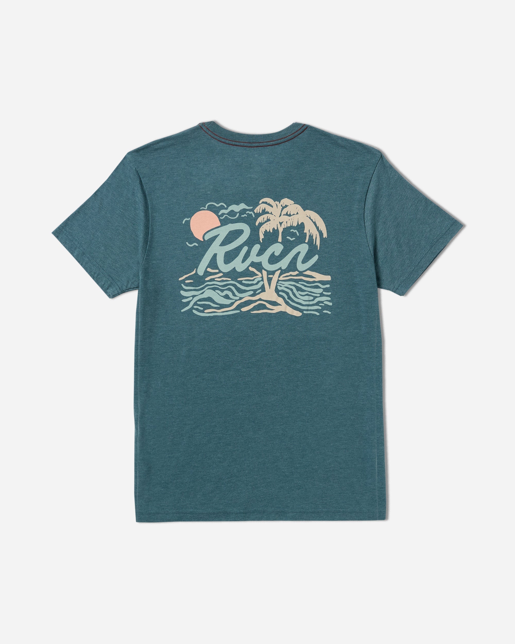 Currents Short Sleeve Tee - Duck Blue | RVCA near me