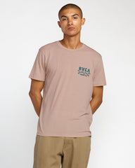 RVCA Ridge Short Sleeve Tee - Pale Mauve | RVCA near me