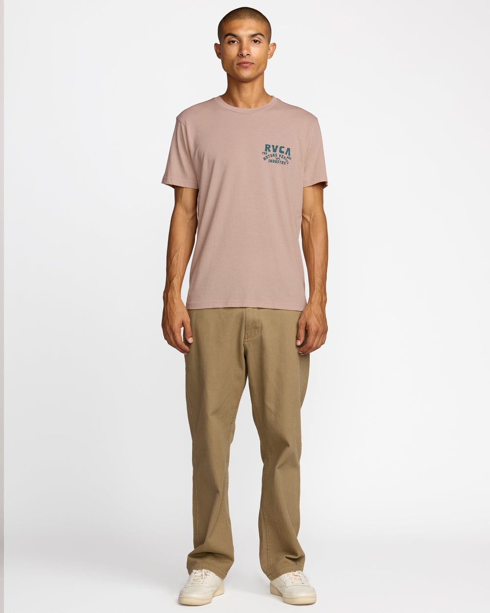 RVCA Ridge Short Sleeve Tee - Pale Mauve | RVCA near me